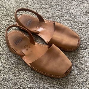 Authentic Avarcas Pons | Cognac | Sz 40